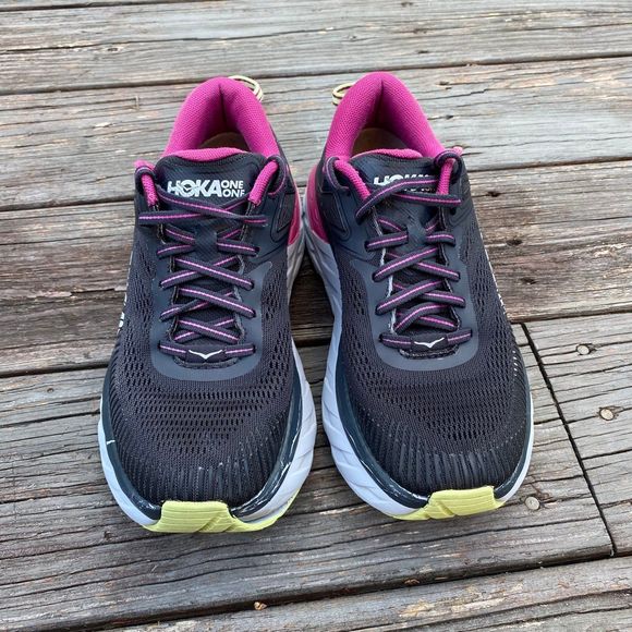 HOKA BONDI 7 - Womens Running Shoes - SIZE 7 - Picture 1 of 11
